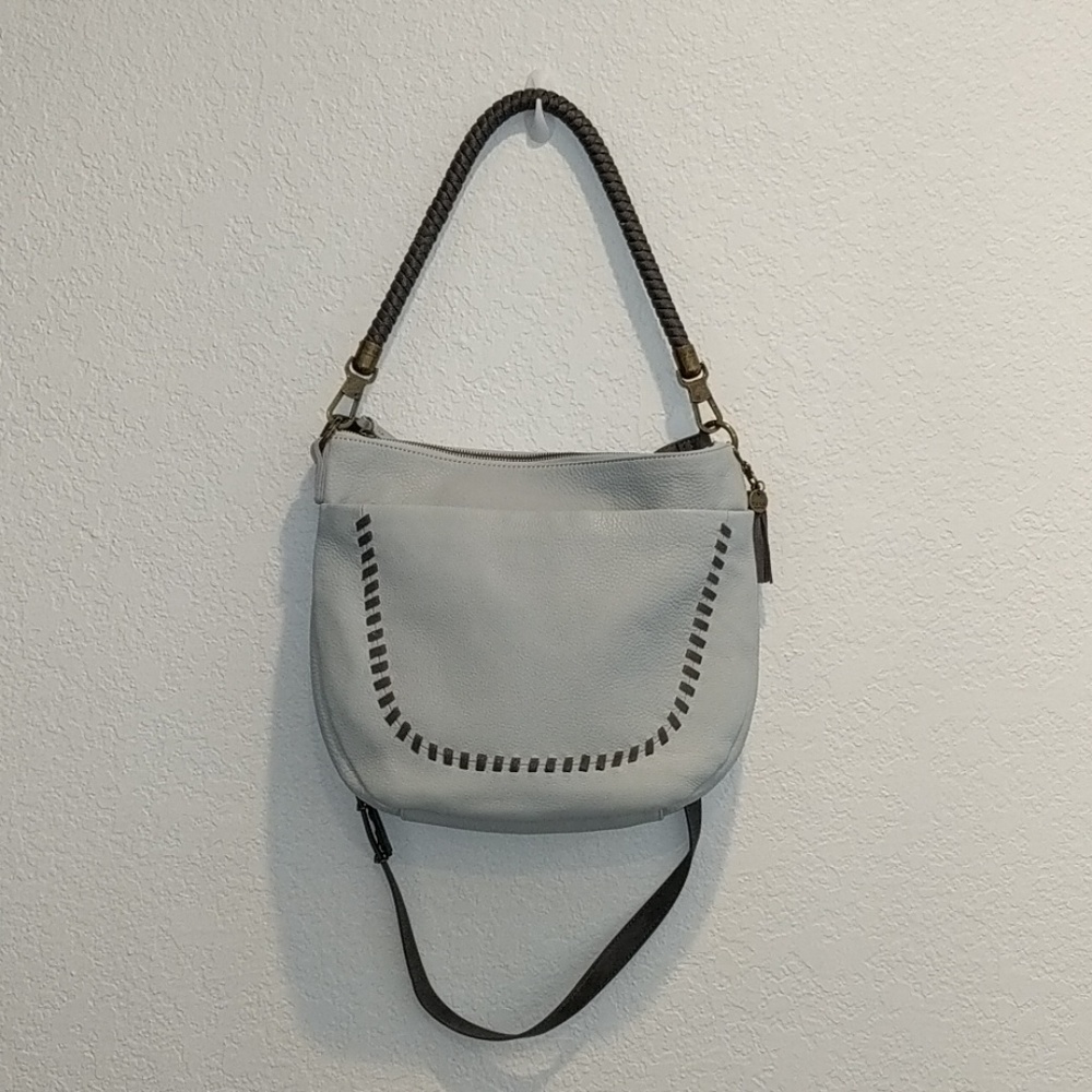 The Sak Varano Sky Blue Bucket Bag